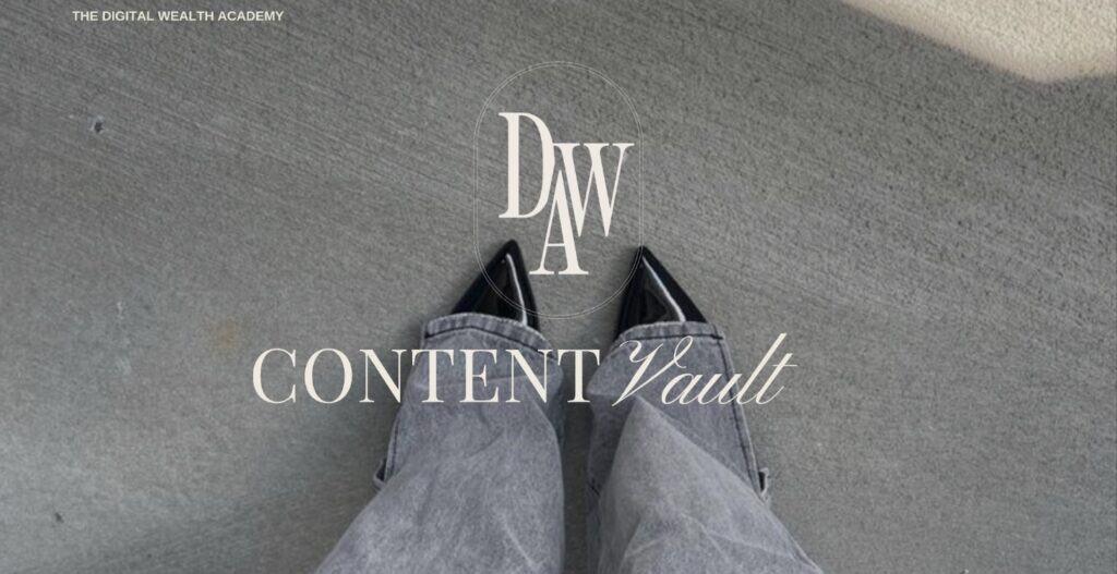 DWA Module 15: The Content Vault