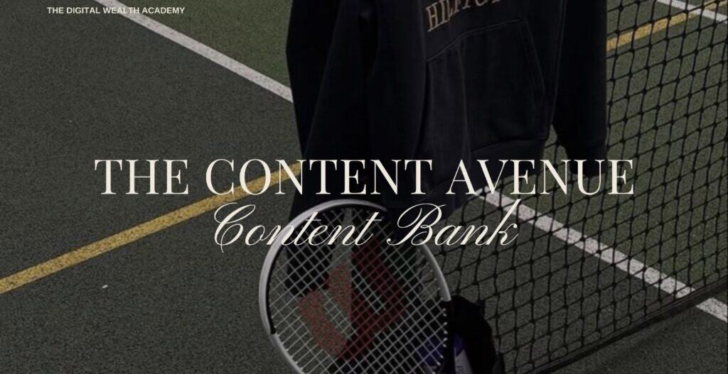 DWA Module 28: The Content Avenue