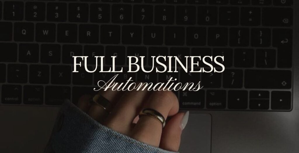 DWA Module 33: Full Business Automation