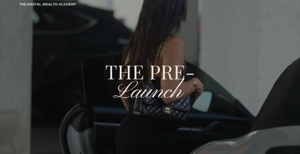 DWA Module 8: The Prelaunch